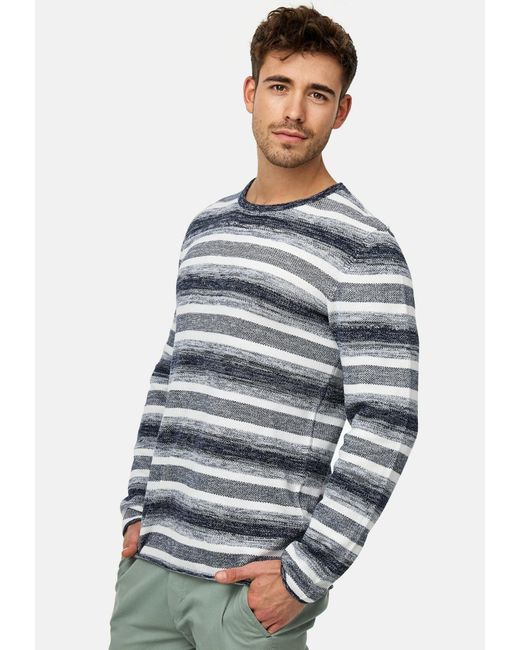 INDICODE Pullover Manfred in Gray für Herren