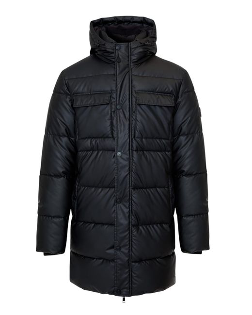 Threadbare Langmantel in Black für Herren