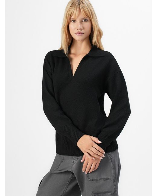 Pieces Black Pullover Pcmalou