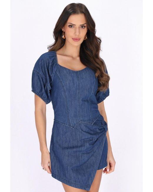 faina Blue Bluse