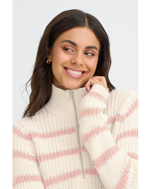 Fransa Natural Pullover