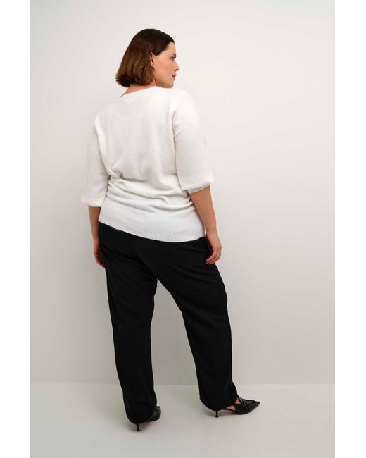 Kaffe White Pullover Kc Merida