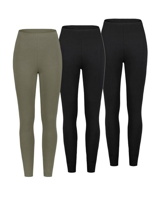 Sublevel Black Leggings