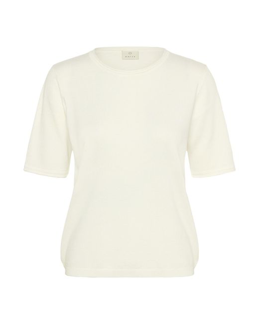 Kaffe White Pullover Lizza