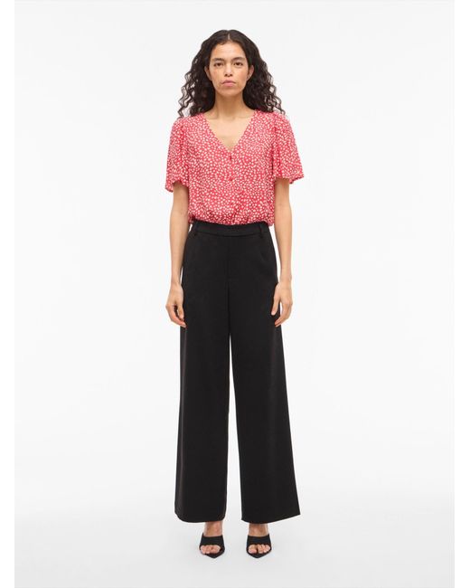 Vila Pink Bluse Vigrace