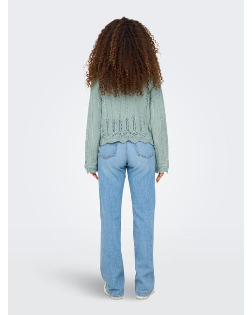 ONLY Blue Pullover 'Onlelba'