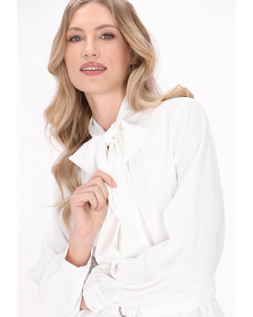 DreiMaster Klassik White Kleid