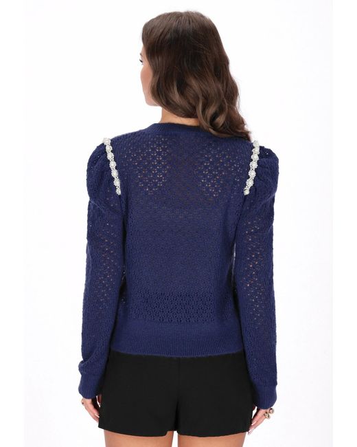 faina Blue Pullover