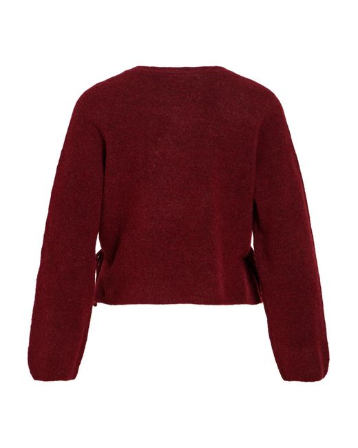 Vila Red Pullover Viluna
