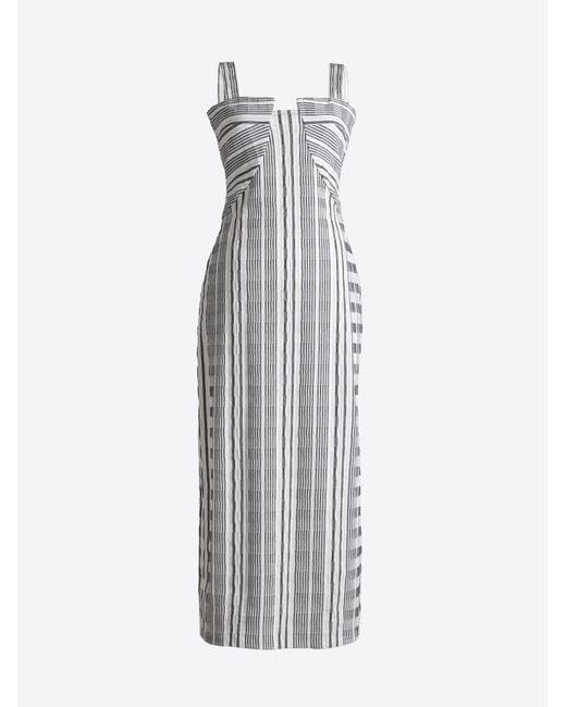 4TAILORS White Maxi Kleid Hook