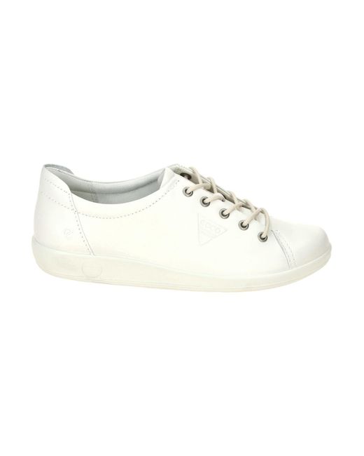 Ecco White Schnürschuh