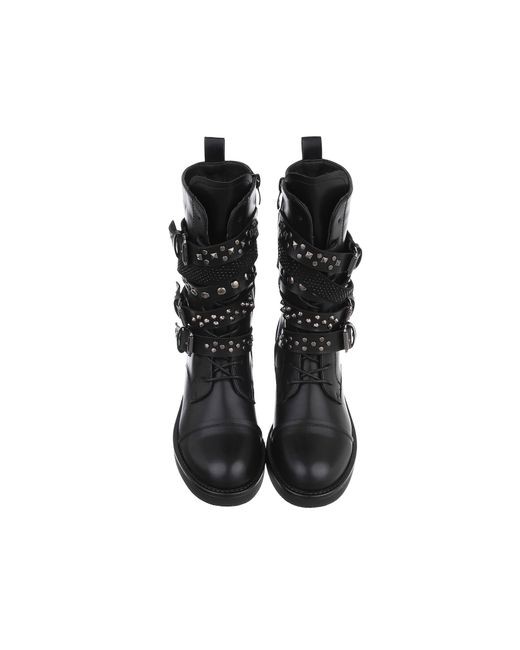 Ital-Design Black Stiefelette