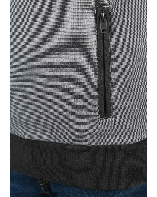 Solid Hoodie 'raffa' in Gray für Herren