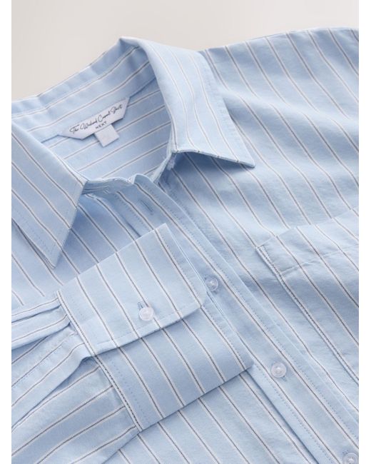 Next Blue Bluse