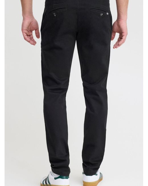 Solid Klassische Chinohose Raul Mit Stretch-Anteil in Black für Herren