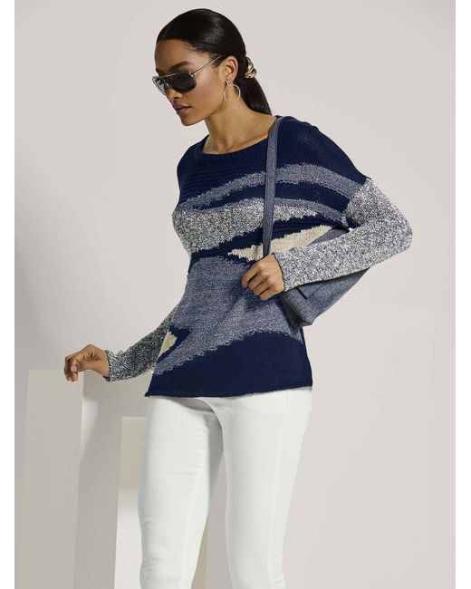 Madeleine Blue Pullover
