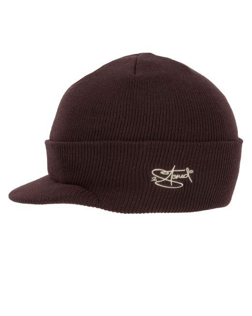 2Stoned Red Mütze Visor Deluxe