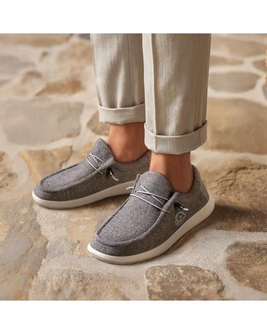 Giesswein Mokassin in Gray für Herren