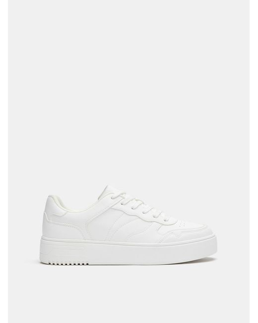 Pull&Bear Sneaker in White für Herren