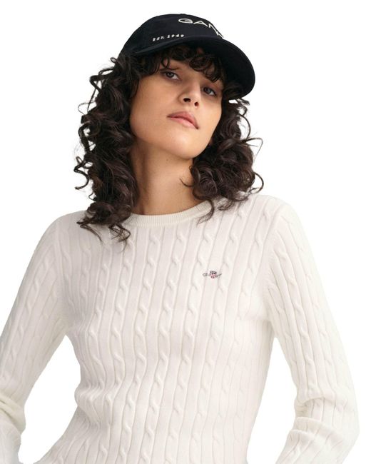 Gant White Pullover