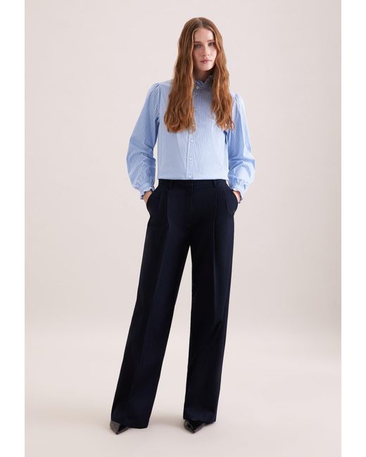 Seidensticker Blue Bluse New Basic