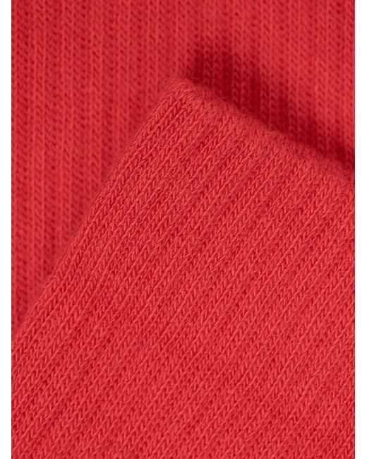 von Jungfeld Socken Einfarbige Classics in Red für Herren