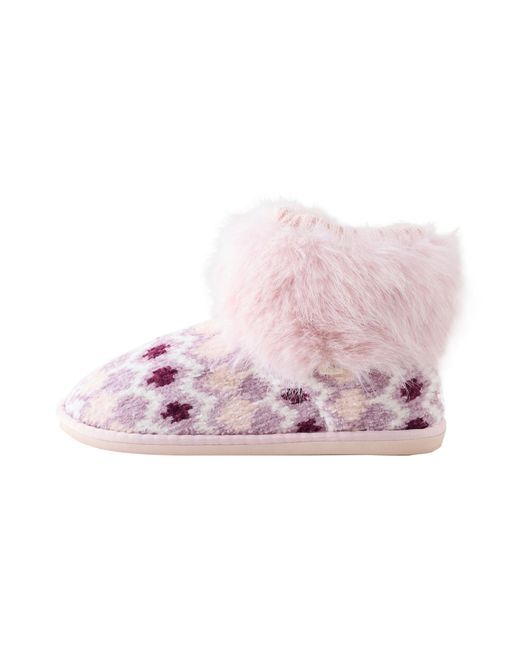 Next Pink Hausschuh