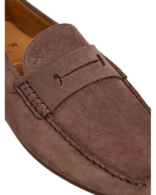 Hackett Mokassin Driver Saddle in Brown für Herren