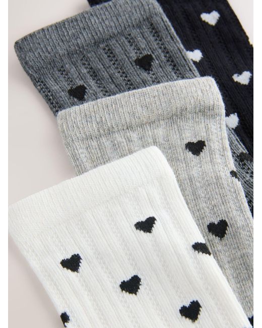 Next White Socken