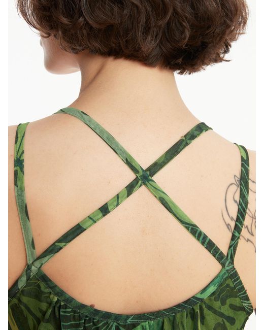 Ana Alcazar Green Kleid Ziela