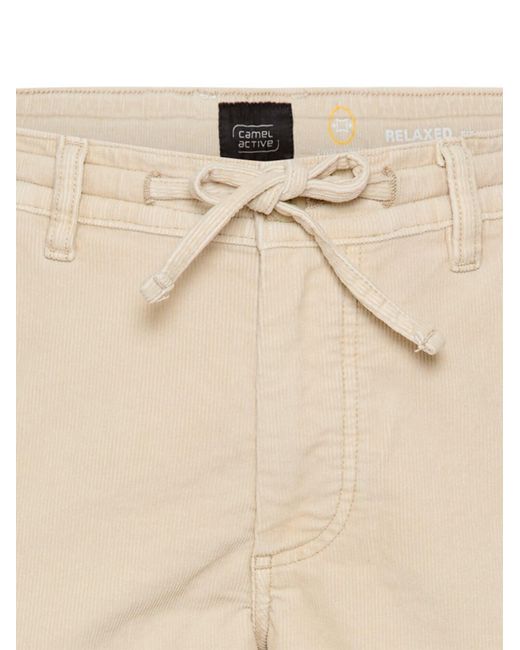 Camel Active Relaxed Fit Shorts in Natural für Herren