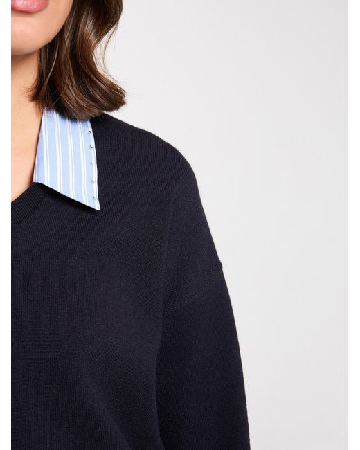 Morgan Blue Pullover