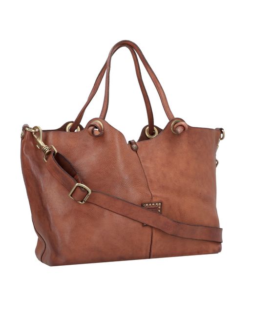 Campomaggi Brown Shopper Ebano