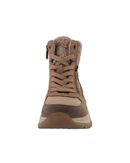 Tom Tailor Brown Schnürstiefelette