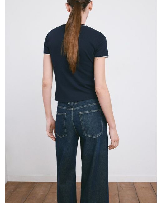 Mango Blue Pullover Lirio