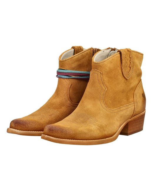 Felmini Brown Ankle Boots