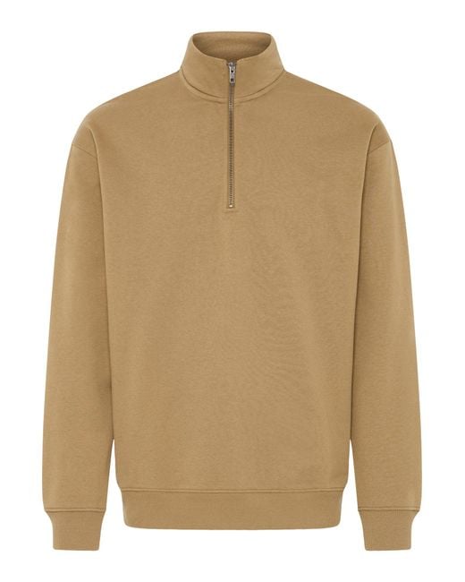 Solid Sweatshirt Sdlenz in Natural für Herren
