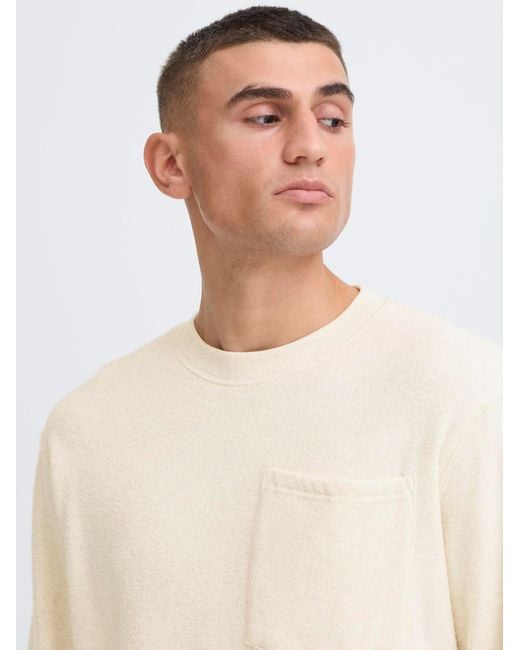 Solid Sweater Sdsora in Natural für Herren