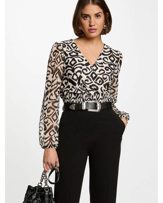 Morgan White Bluse
