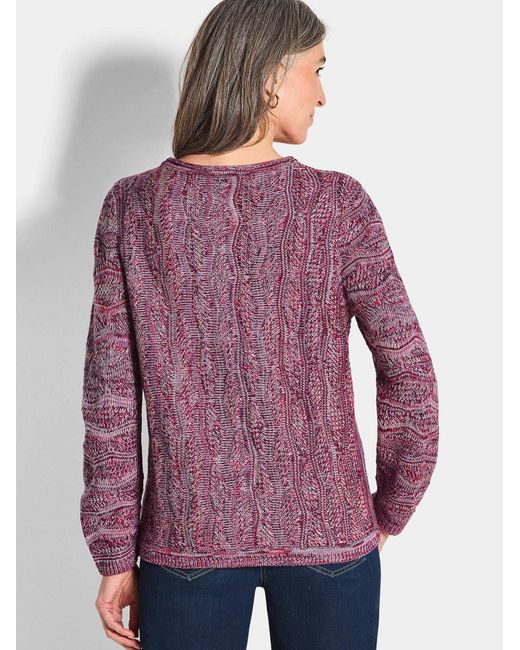Goldner Purple Pullover