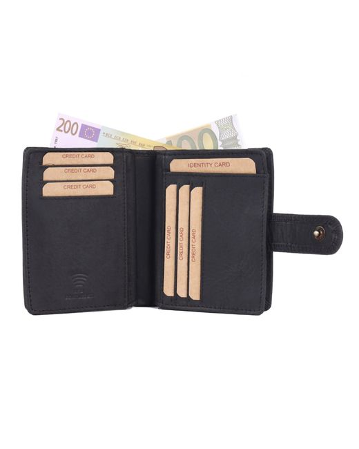 Benthill Black Portemonnaie