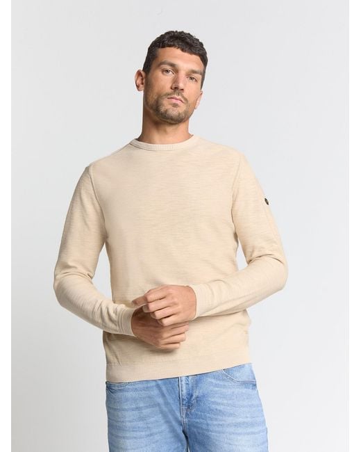 No Excess Pullover in Natural für Herren