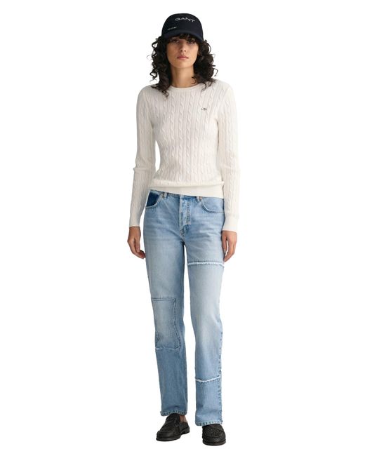 Gant White Pullover