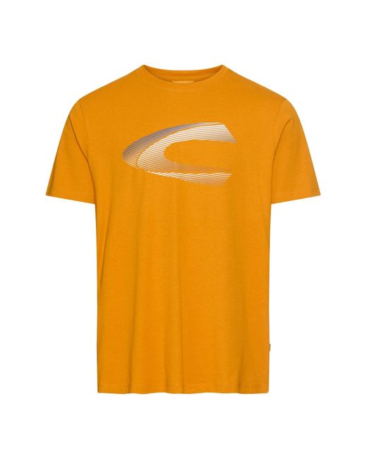 Camel Active T-Shirt in Orange für Herren