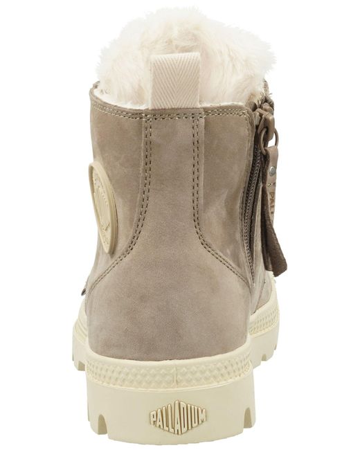 Palladium Natural Schnürstiefelette Pampa