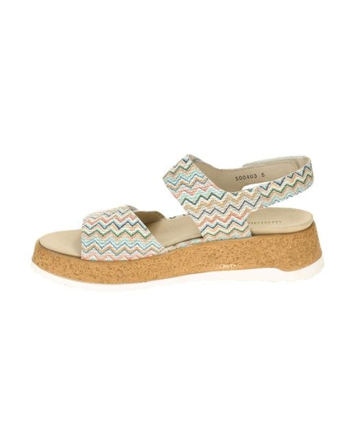 Waldläufer Metallic Sandale Libby