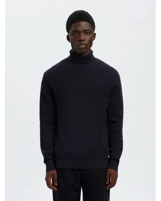 SELECTED Pullover Slhdane in Blue für Herren