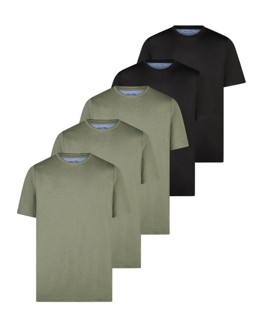 Redmond Shirt Basic in Green für Herren