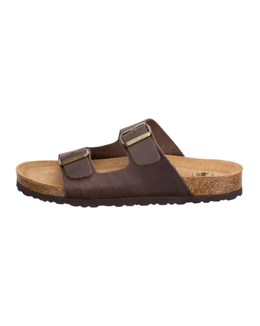 Lico Pantolette Alvaro in Brown für Herren