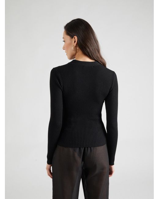 /about You Black Pullover Ina